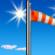 Today: Sunny, with a high near 88. Breezy, with a south wind 10 to 20 mph, with gusts as high as 35 mph. 
