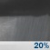 Sunday Night: A slight chance of rain showers. Cloudy, with a low around 42. North wind around 5 mph. Chance of precipitation is 20%. Sunday Night: Slight Chance Rain Showers